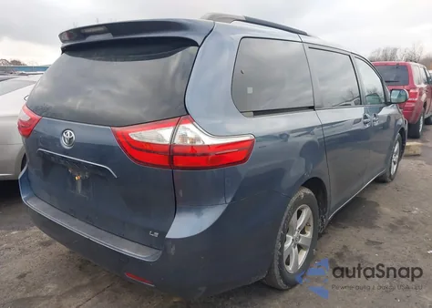 2015 Toyota Sienna Le 8 Passenger from USA, damaged, VIN 5TDKK3DC8FS535754